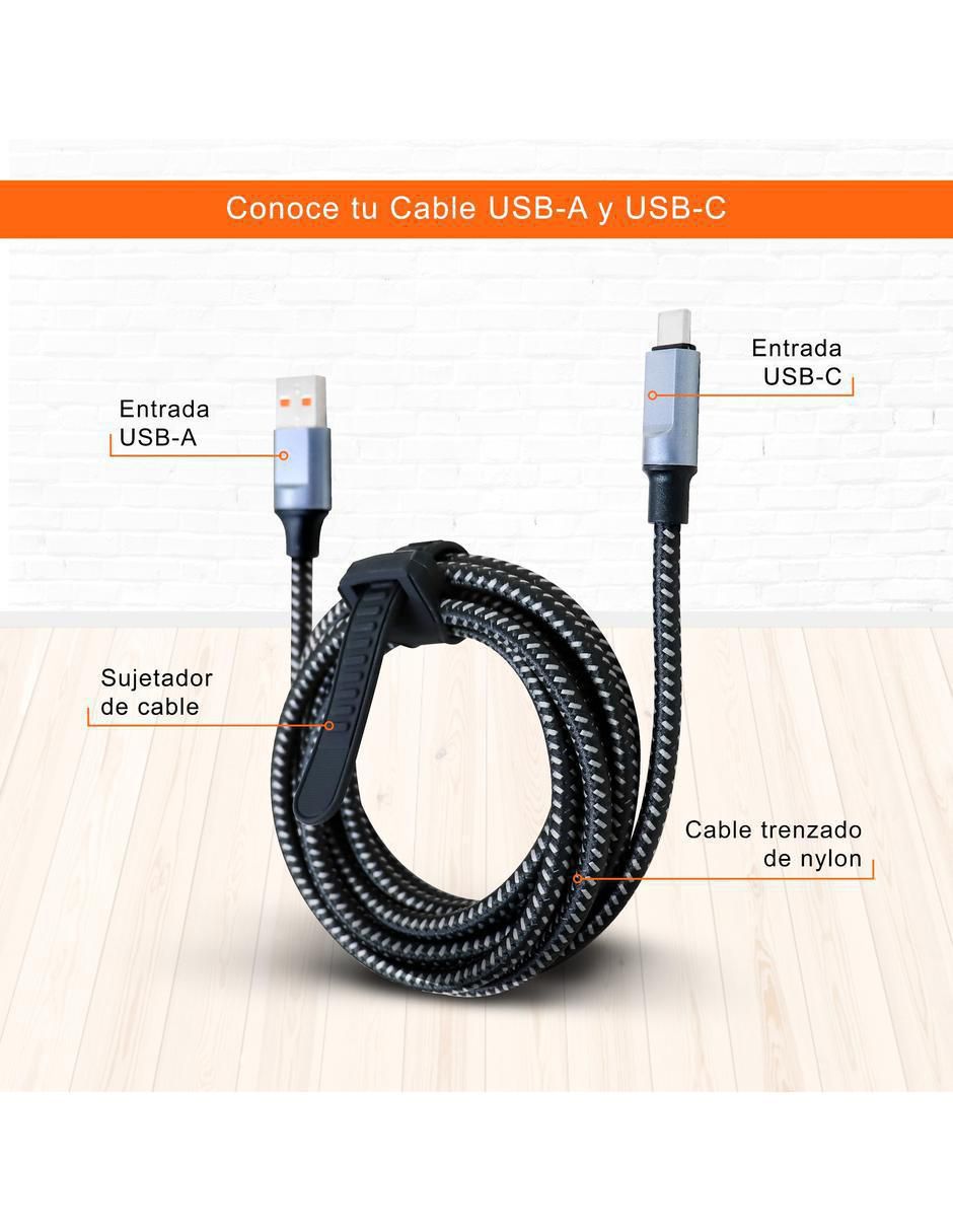 Cable usb c a tipo usb de 2 m 7