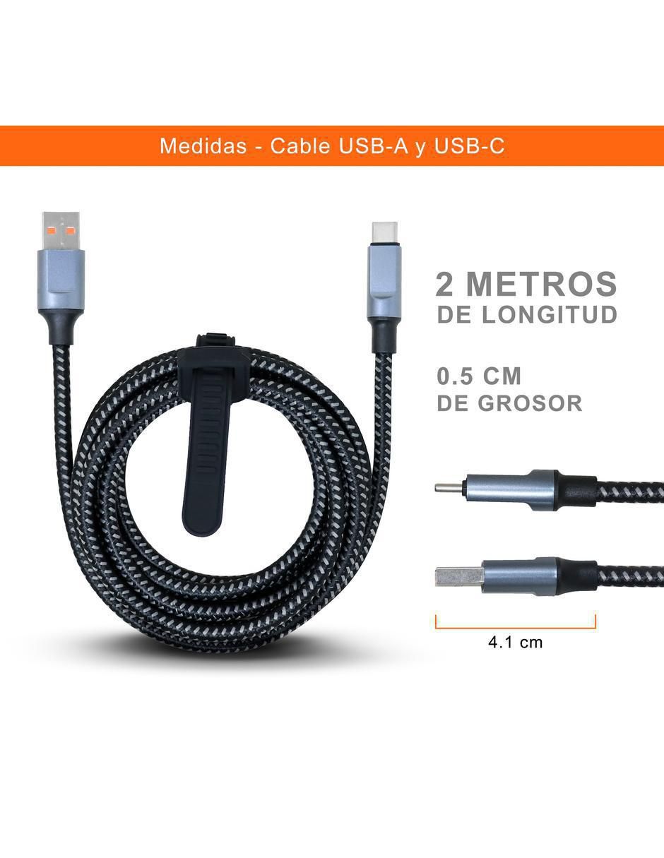 Cable usb c a tipo usb de 2 m 9