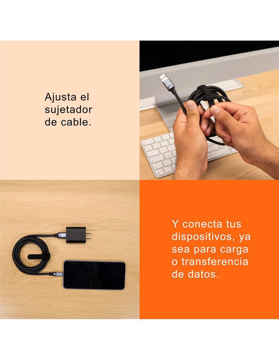 Cable usb c a tipo usb de 2 m 8