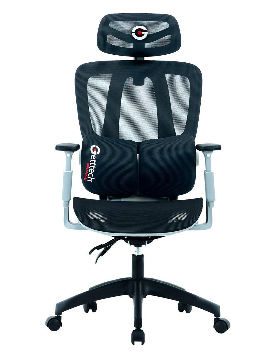 Silla gamer ergonómica con malla transpirable de mesh