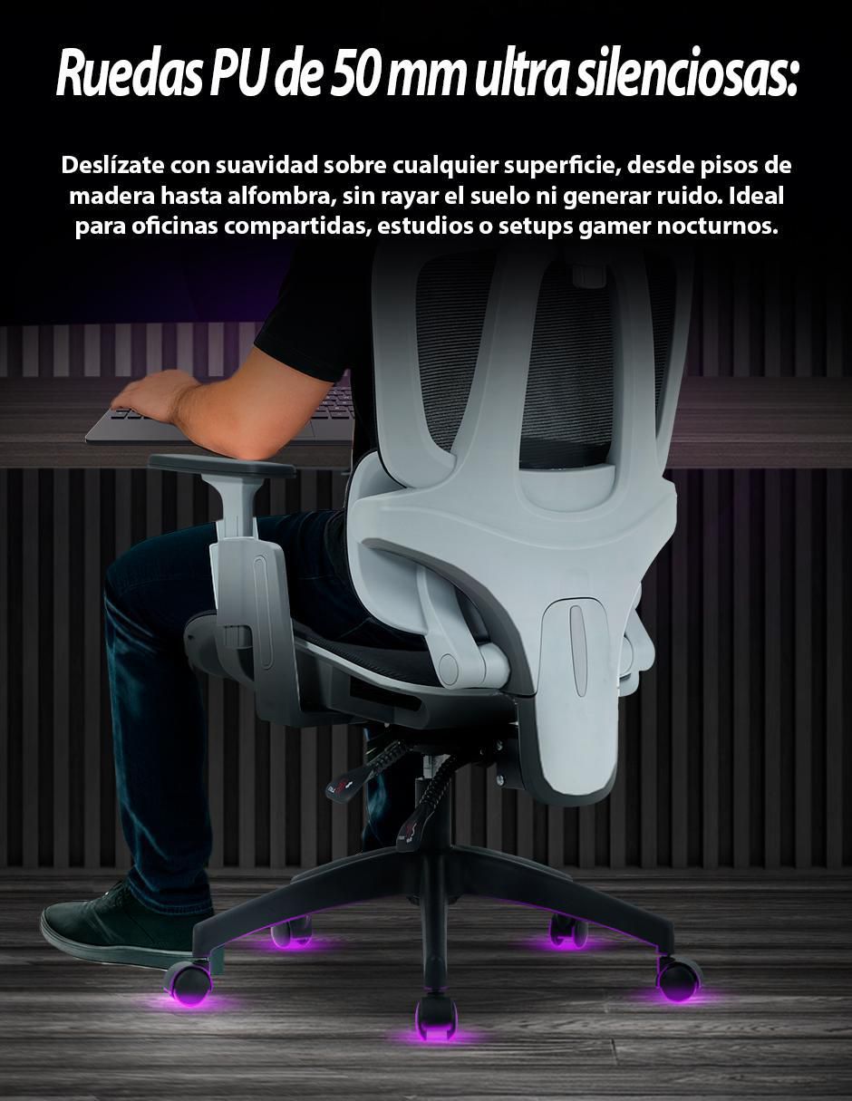 Silla gamer de mesh 12