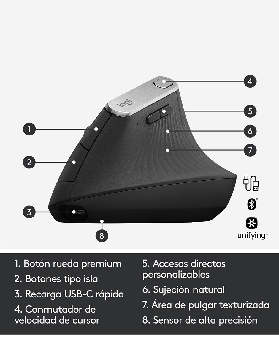 Mouse Gamer inalambrico 910-005449 8