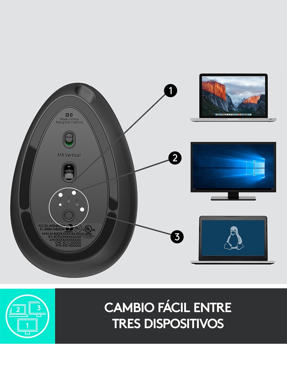 Mouse Gamer inalambrico 910-005449 9