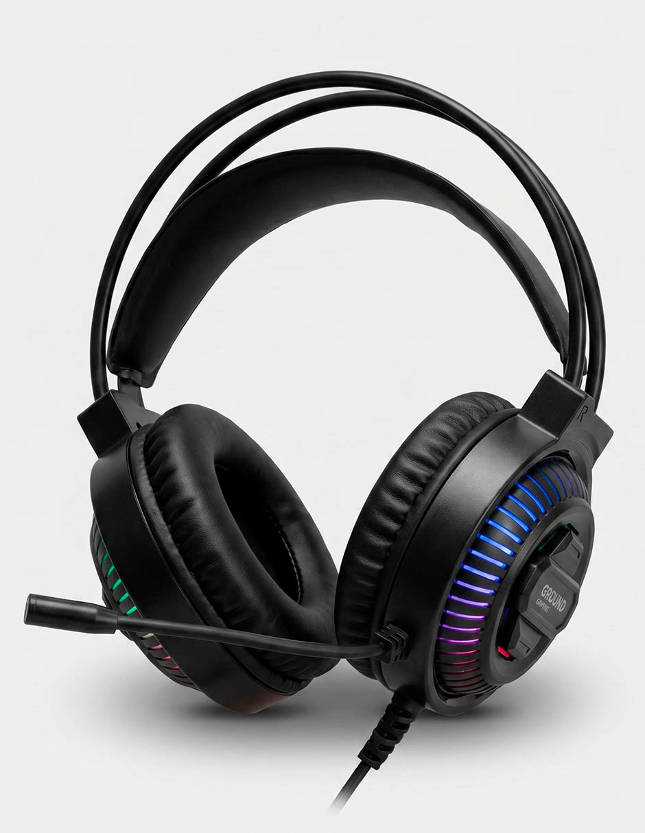 Audífonos gamer ground gaming alámbrico gh-510
