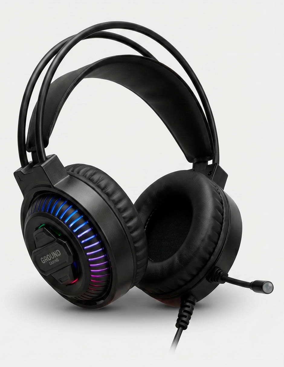 Audífonos gamer ground gaming alámbrico gh-510