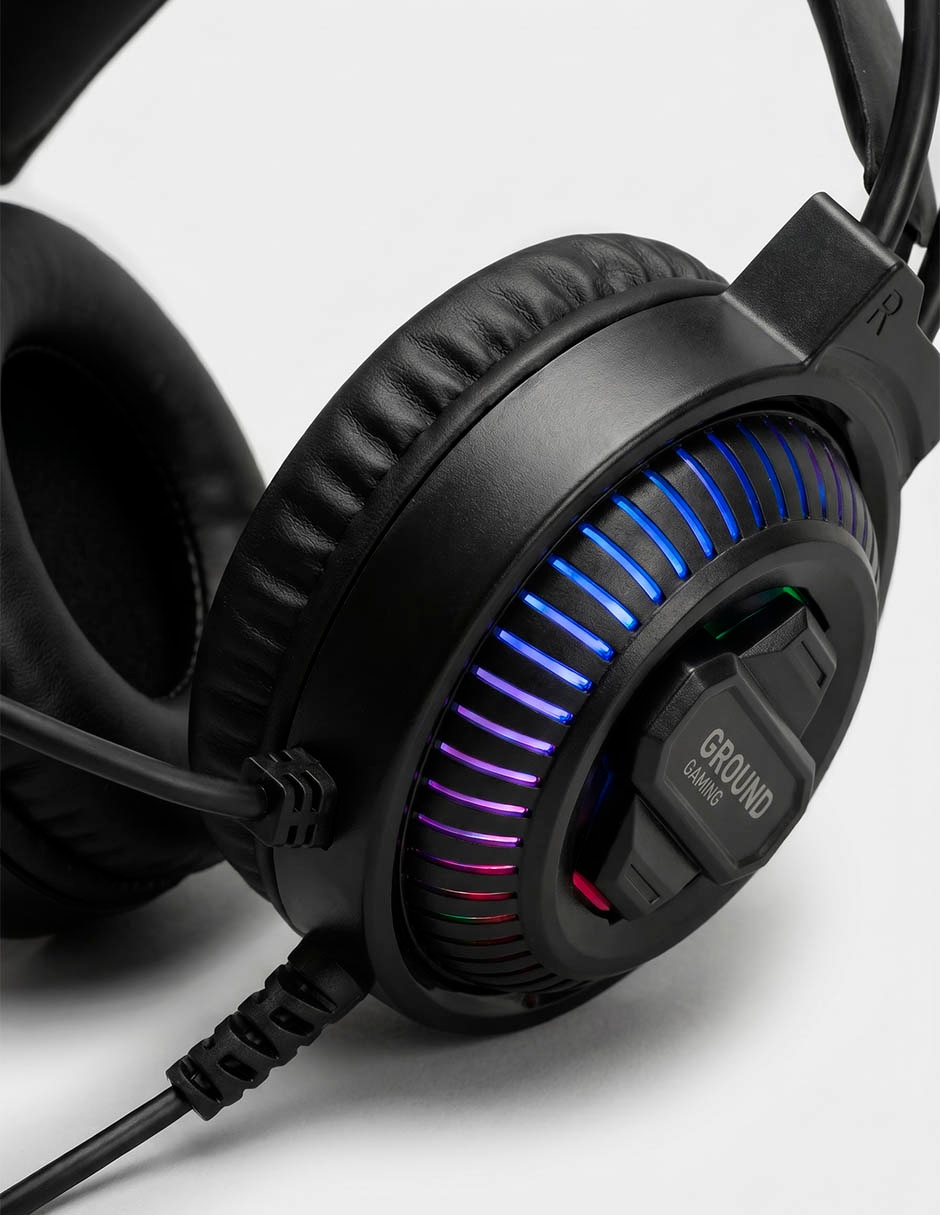 Audífonos gamer ground gaming alámbrico gh-510