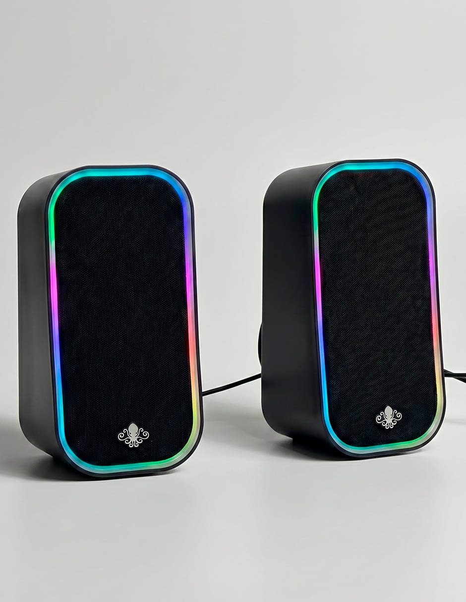 Bocinas ground electronics conexión alámbrica e inalámbrica