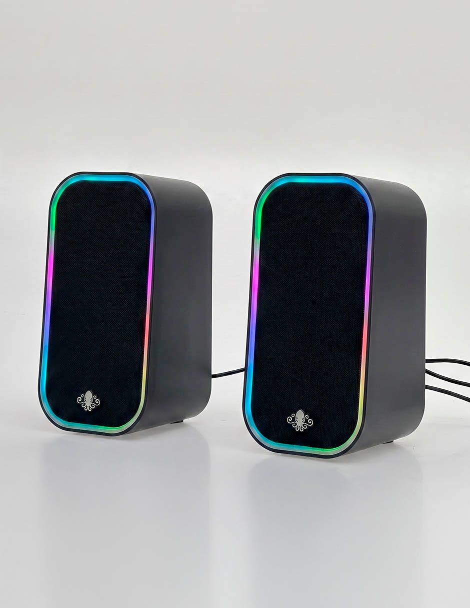 Bocinas ground electronics conexión alámbrica e inalámbrica