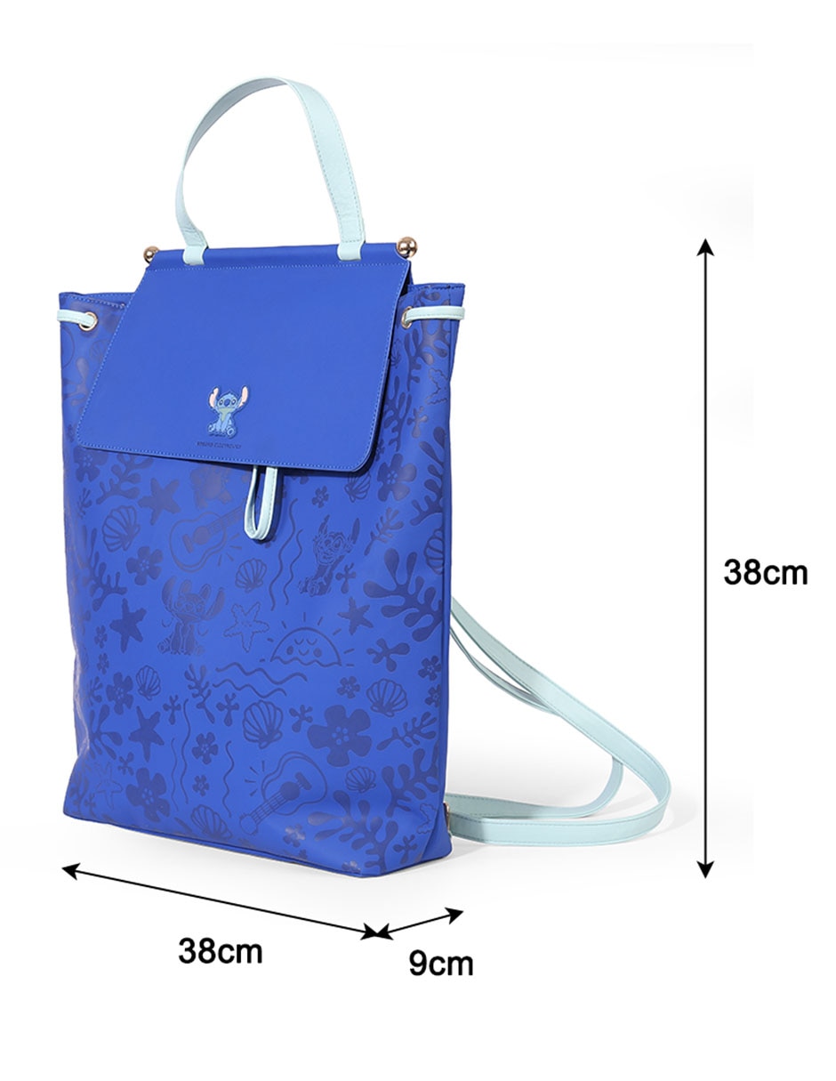 Mochila casual Stitch Ground impermeable para mujer