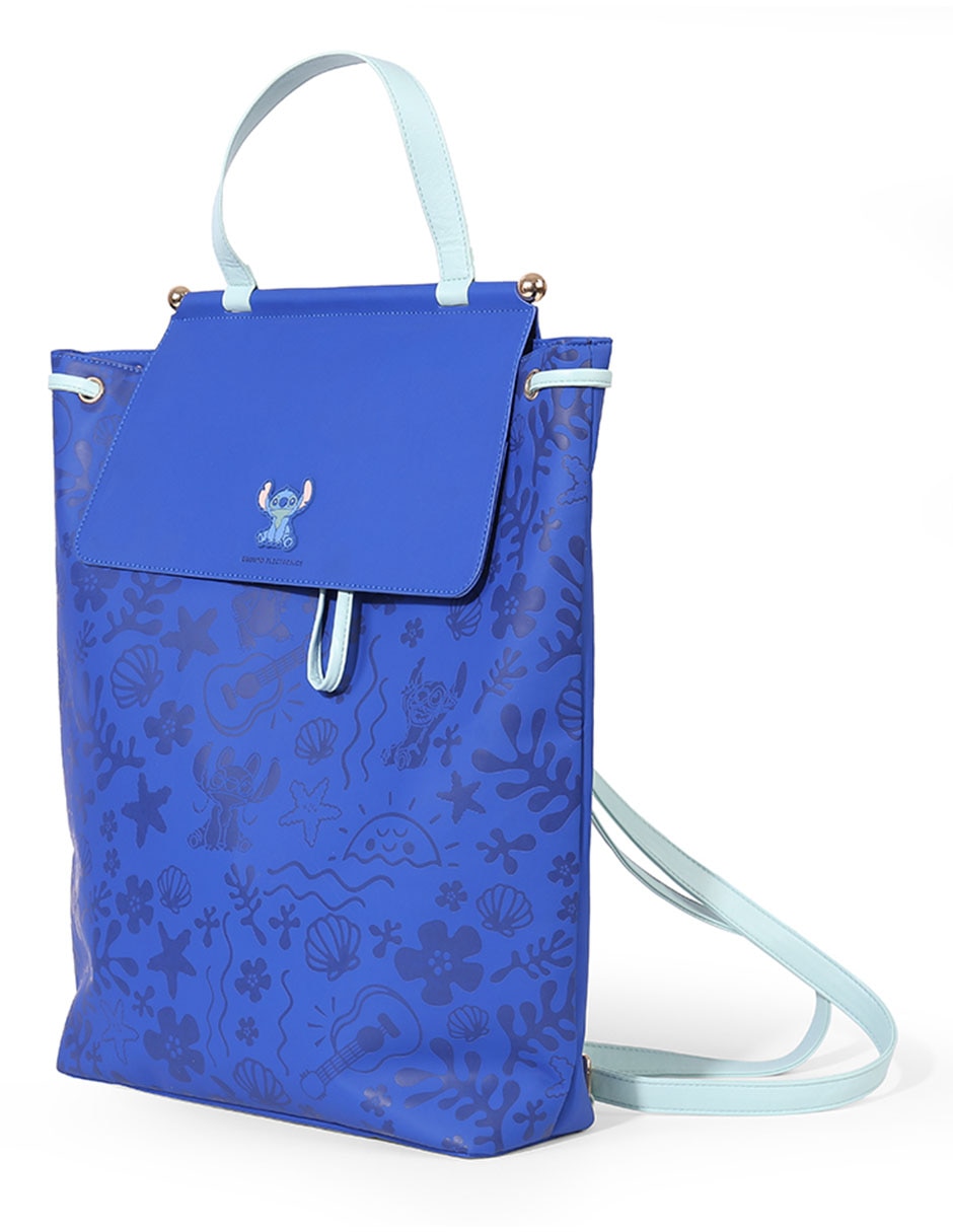 Mochila casual Stitch Ground impermeable para mujer