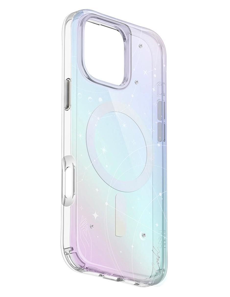 Funda para iPhone Celest de poliuretano Funda para iPhone Celest de poliuretano