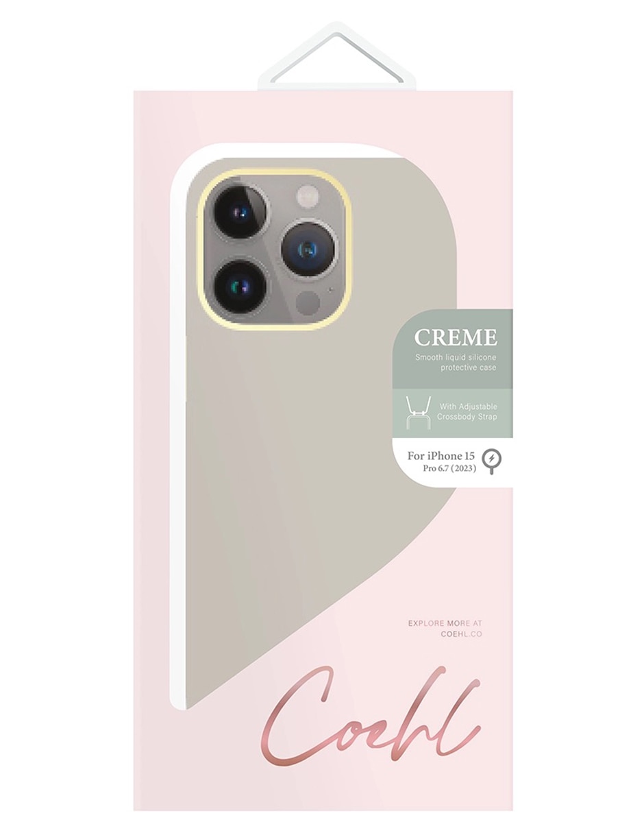 Funda para Apple Crème MagClick de silicón 7
