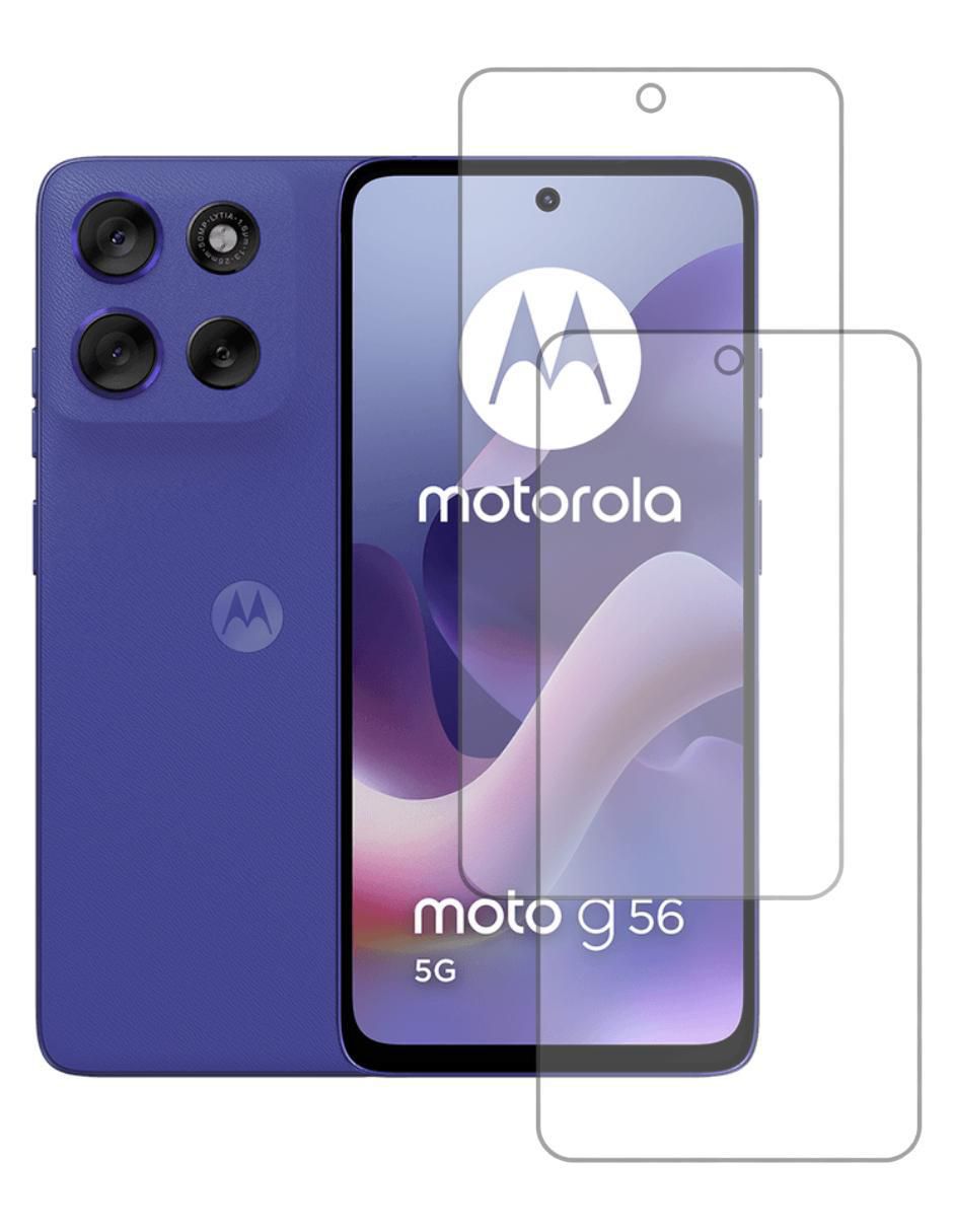 Mica para smartphone compatible con moto g56 de hidrogel
