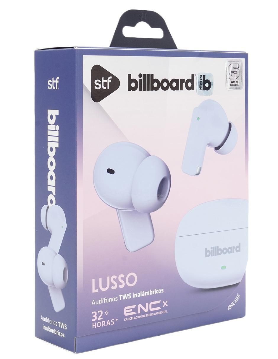 Audífonos True Wireless Billboard Lusso inalámbricos con cancelación de ruido