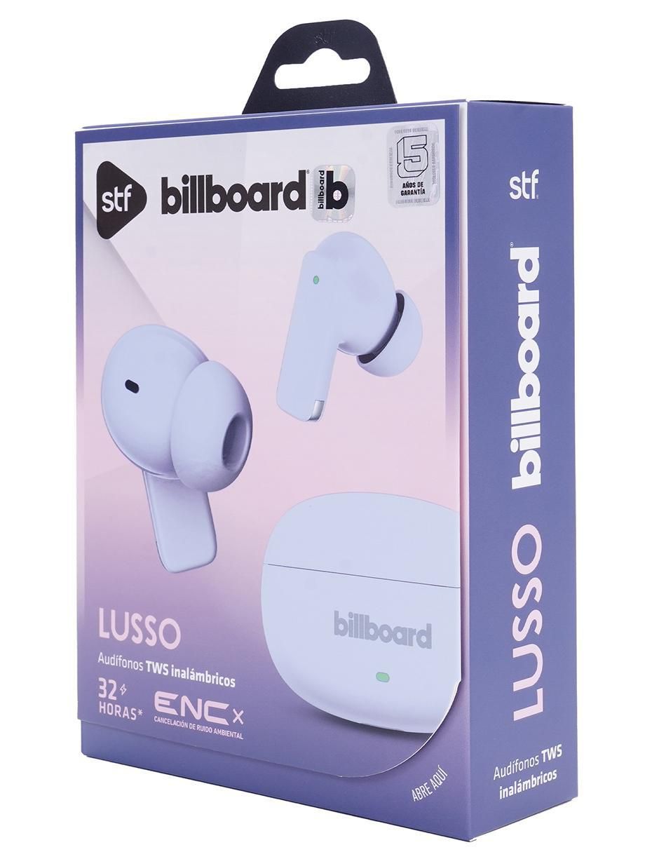 Audífonos True Wireless Billboard Lusso inalámbricos con cancelación de ruido