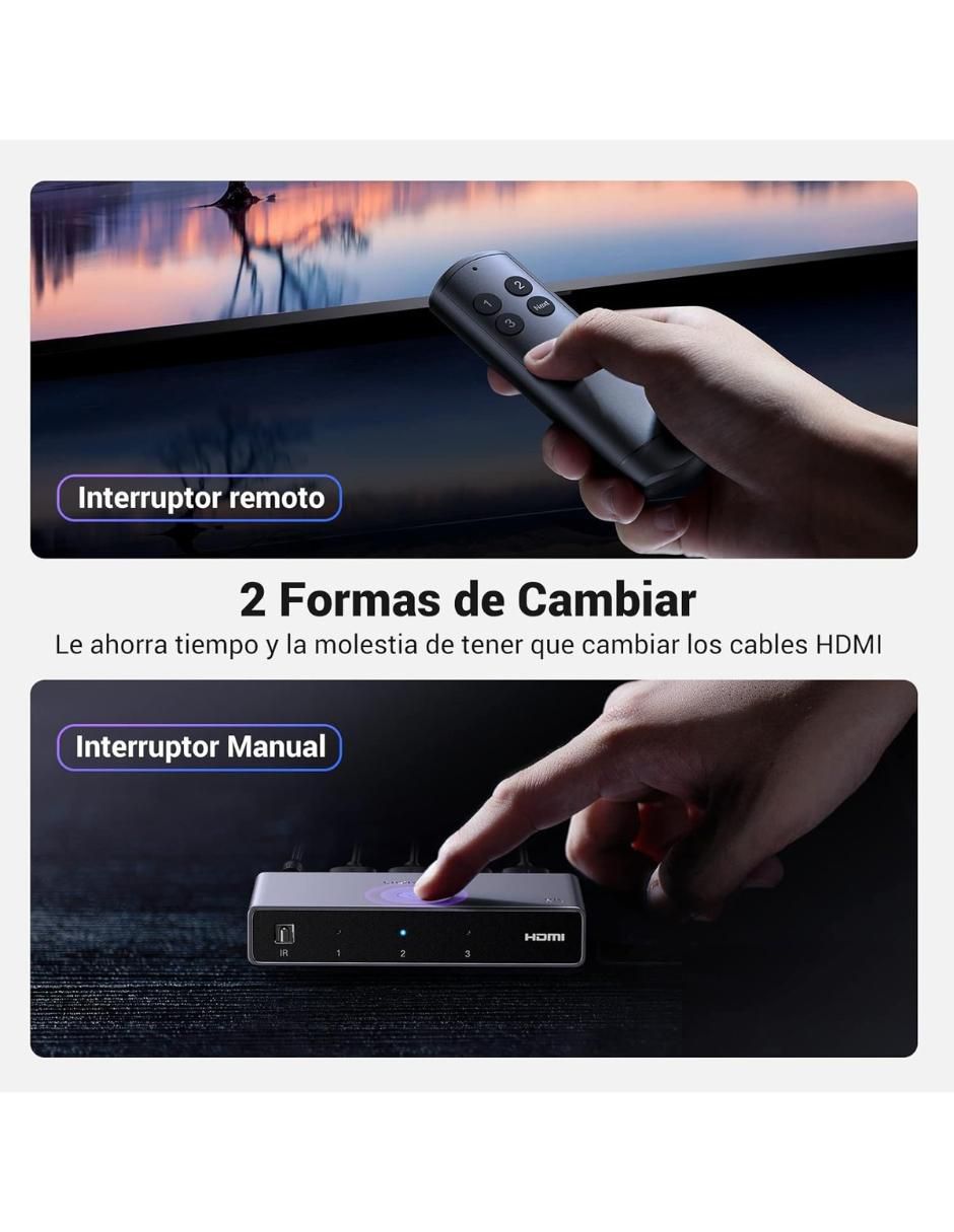 Extensor de HDMI Ugreen 4K/HD