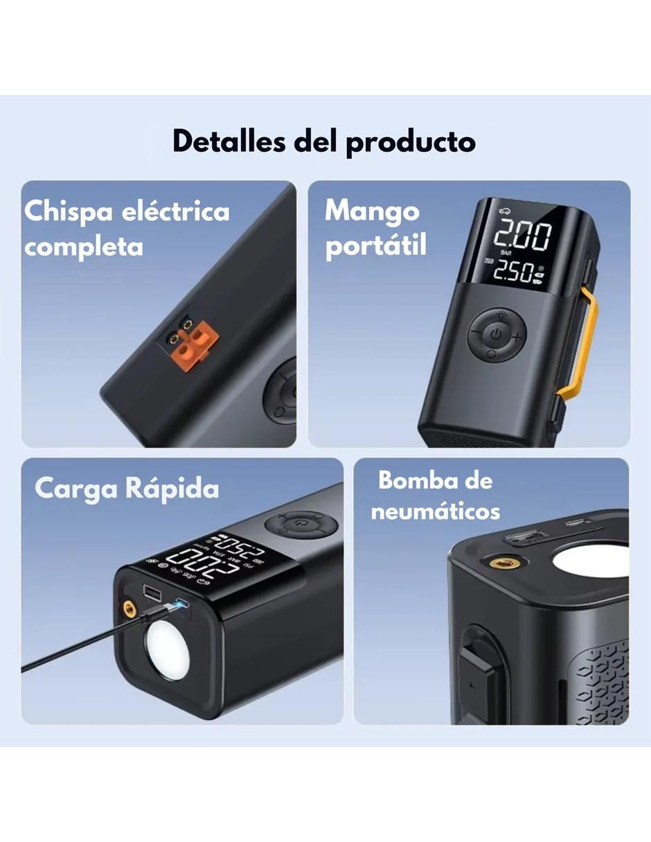 Batería portátil 30000 mah 7