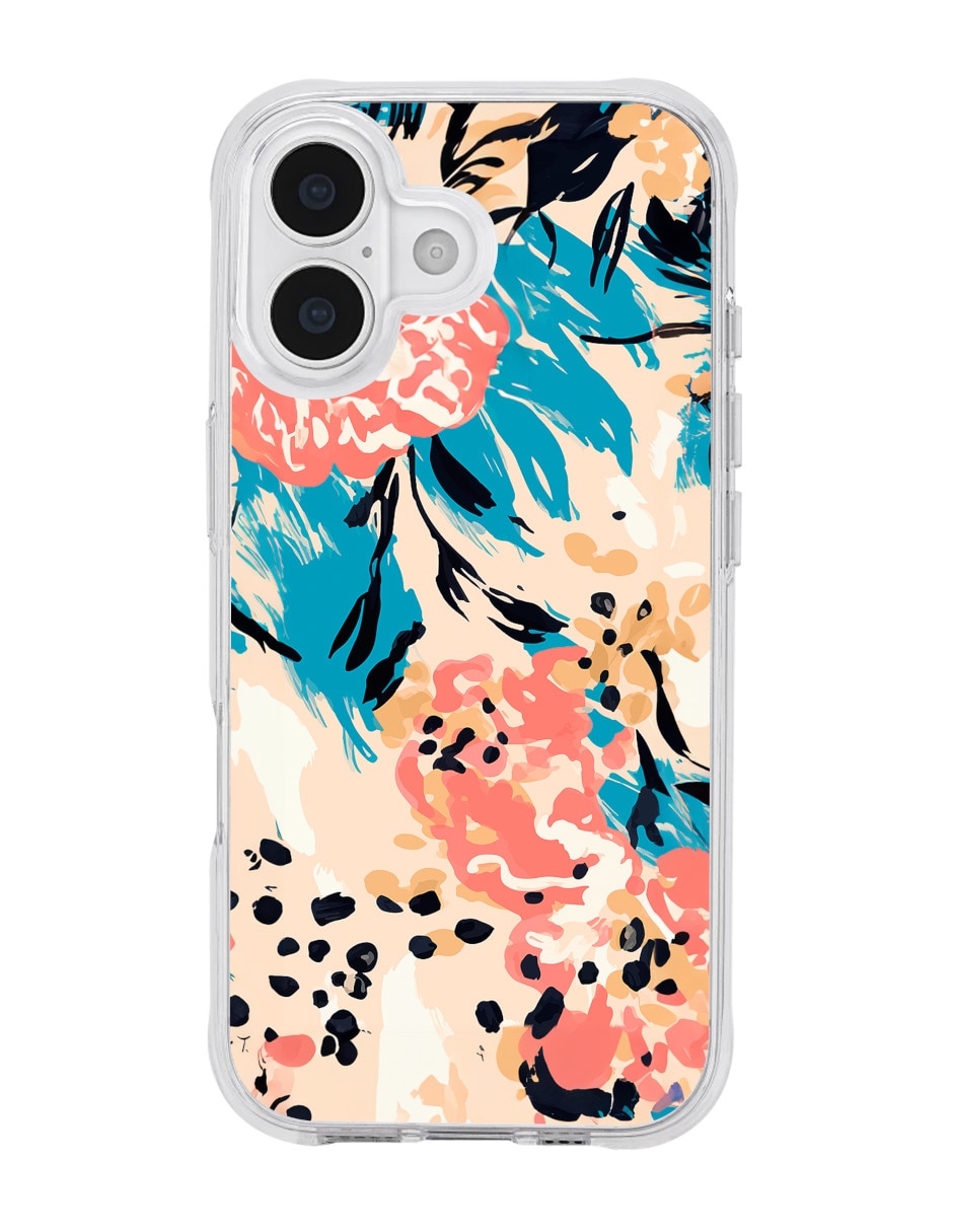 Funda para Iphone Blue Blossom de policarbonato Funda para Iphone Blue Blossom de policarbonato