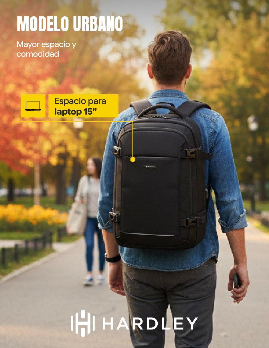 Mochila antirrobo Scotland 20 L impermeable unisex 9