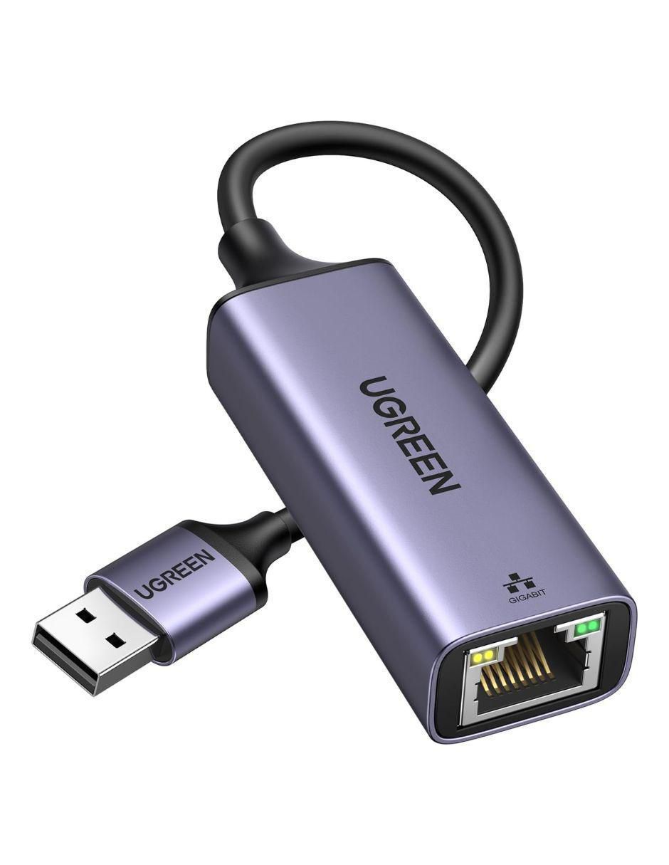 Set de cable ethernet a tipo USB de 0.5 m