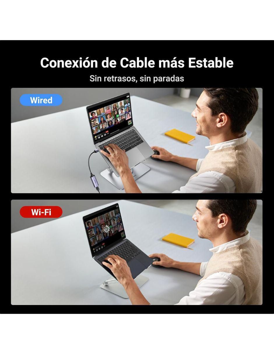 Set de cable ethernet a tipo USB de 0.5 m 5