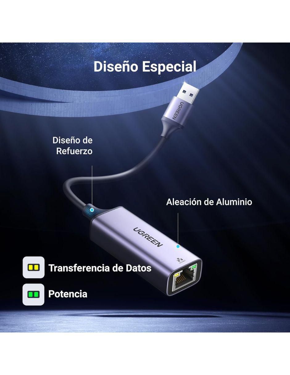 Set de cable ethernet a tipo USB de 0.5 m 9