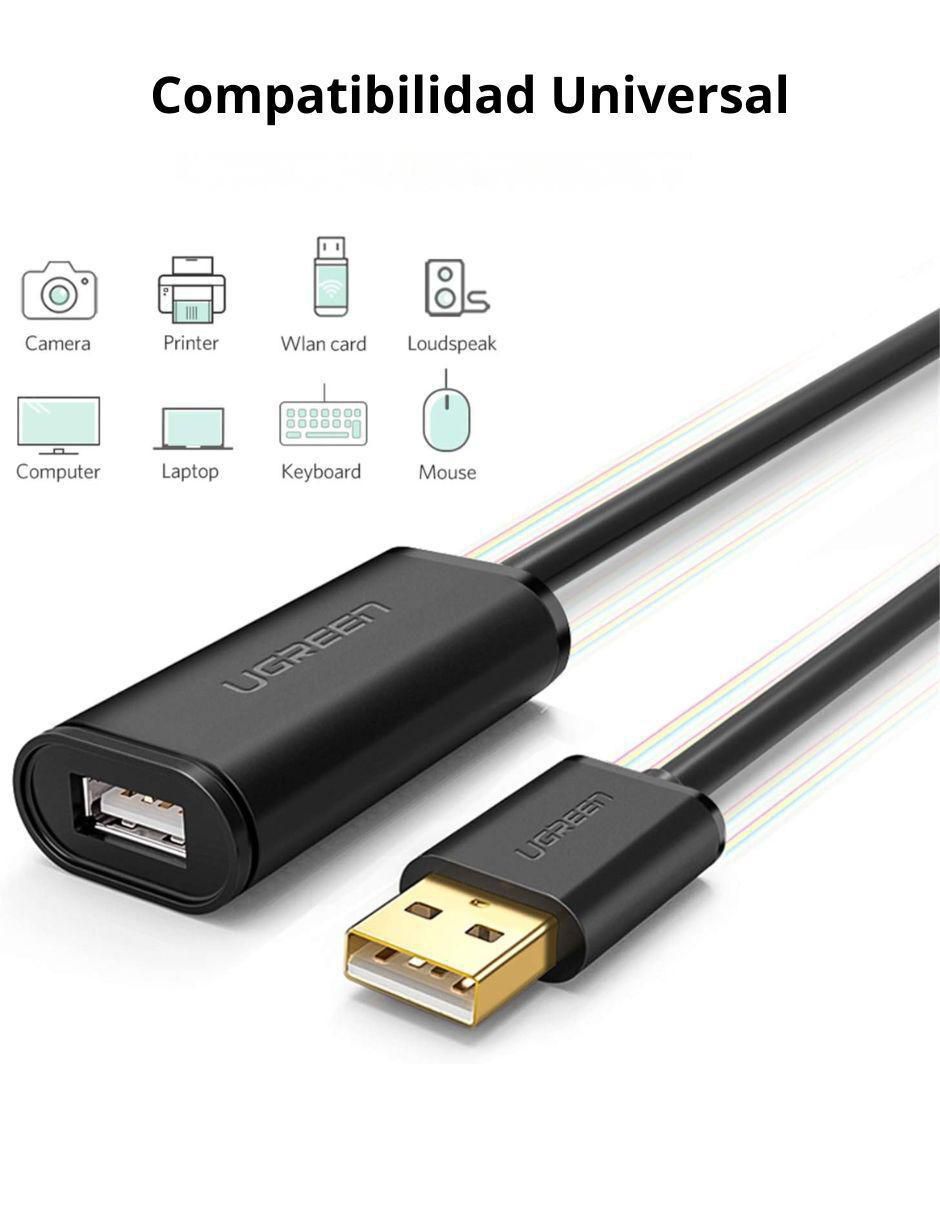 Cable USB A de 5 m