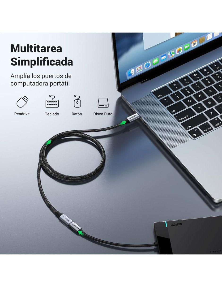 Cable C USB C a tipo USB C de 1 m 7