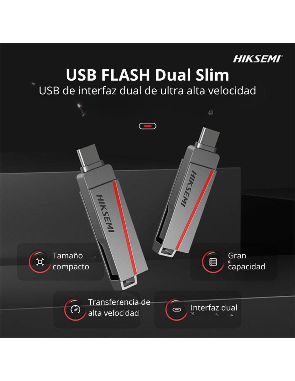 USB para almacenar 128 GB Hiksemi