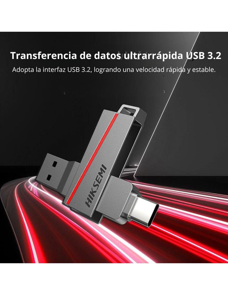 USB para almacenar 128 GB Hiksemi