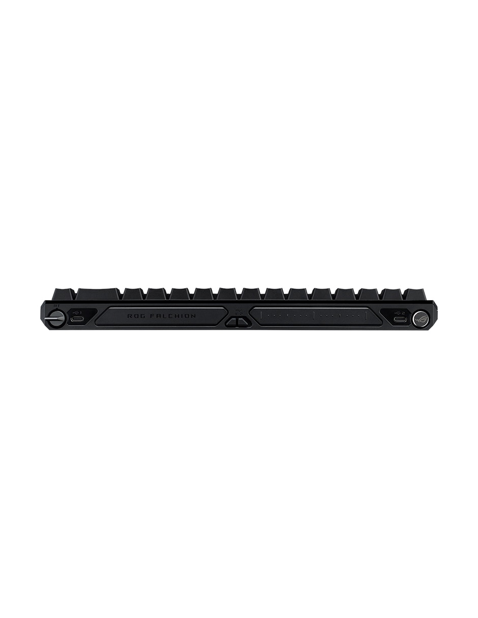 Teclado gamer usb-c retroiluminado español con interruptor optomecánico m605 rog falchion ace 11