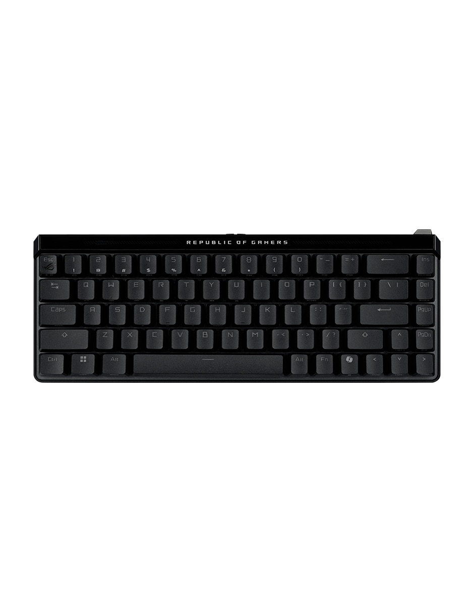 Teclado gamer usb-c retroiluminado español con interruptor optomecánico m605 rog falchion ace 2