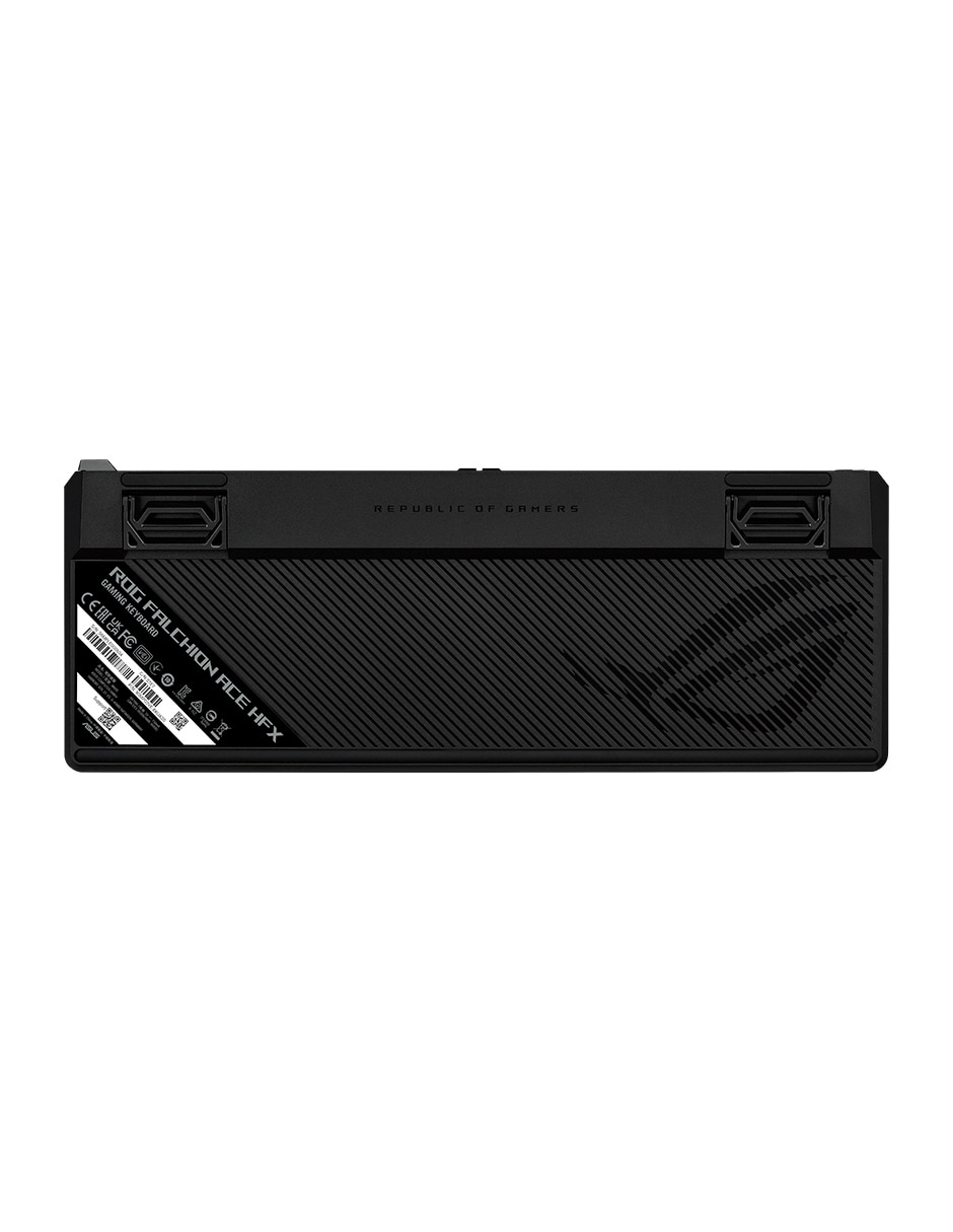 Teclado gamer usb-c retroiluminado español con interruptor optomecánico m605 rog falchion ace 3