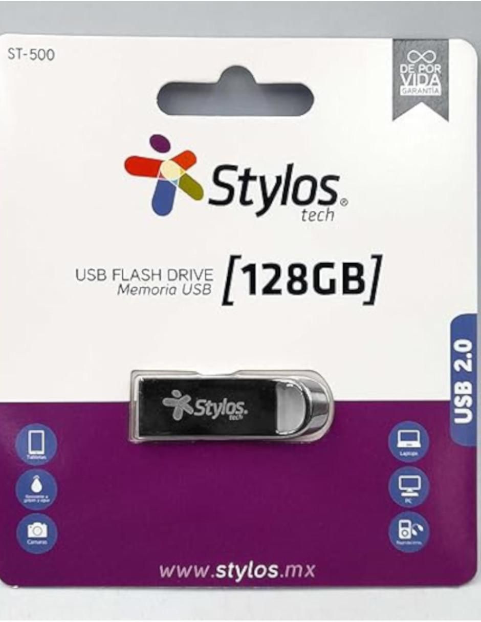 USB para almacenar 128 GB