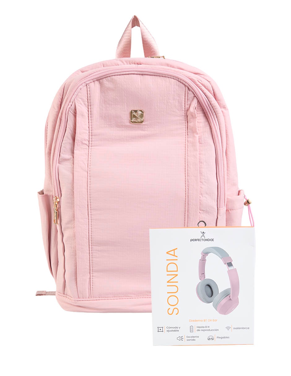 Mochila con portalaptop para mujer