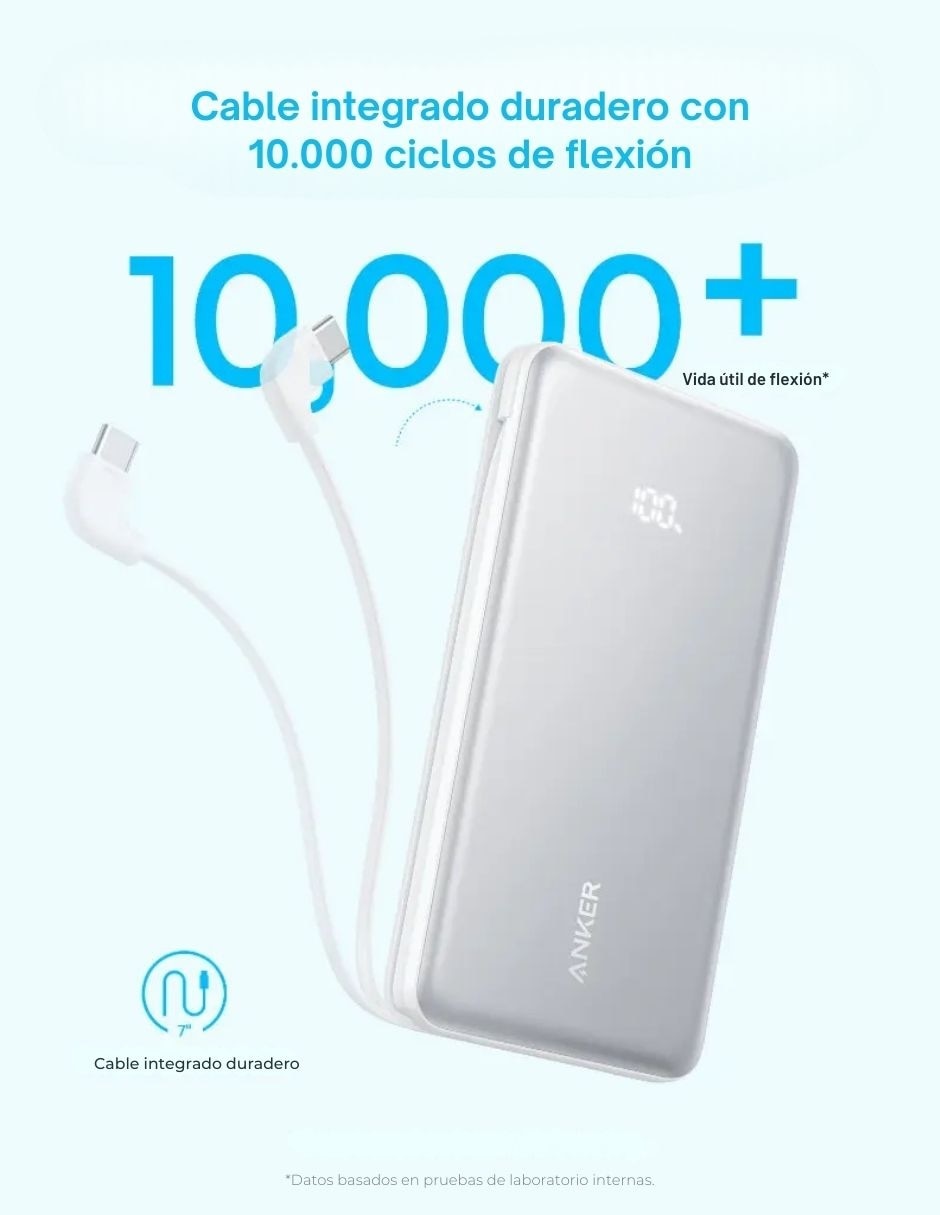 Batería portátil anker 10000 mah a110dh11