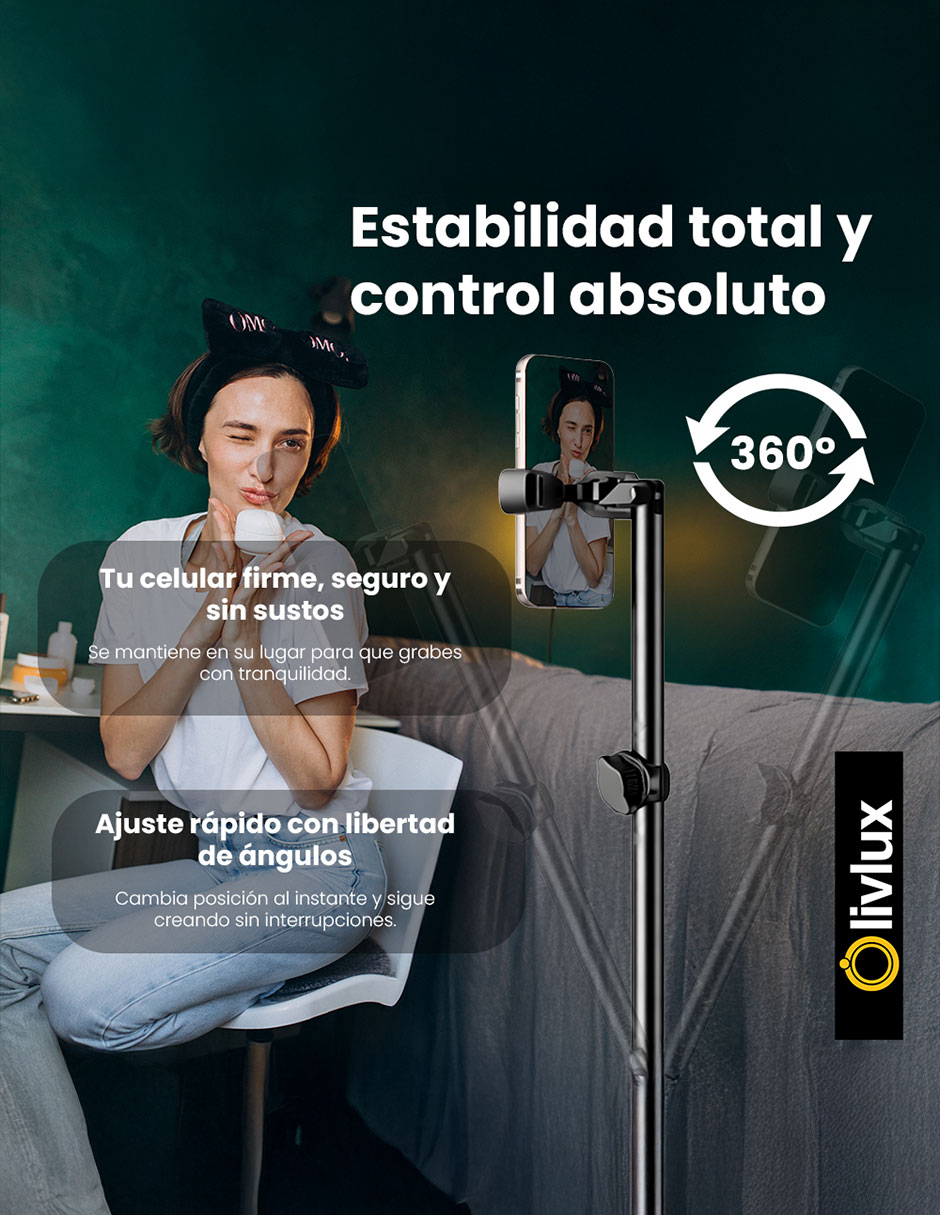 Soporte para celular inalámbrico
