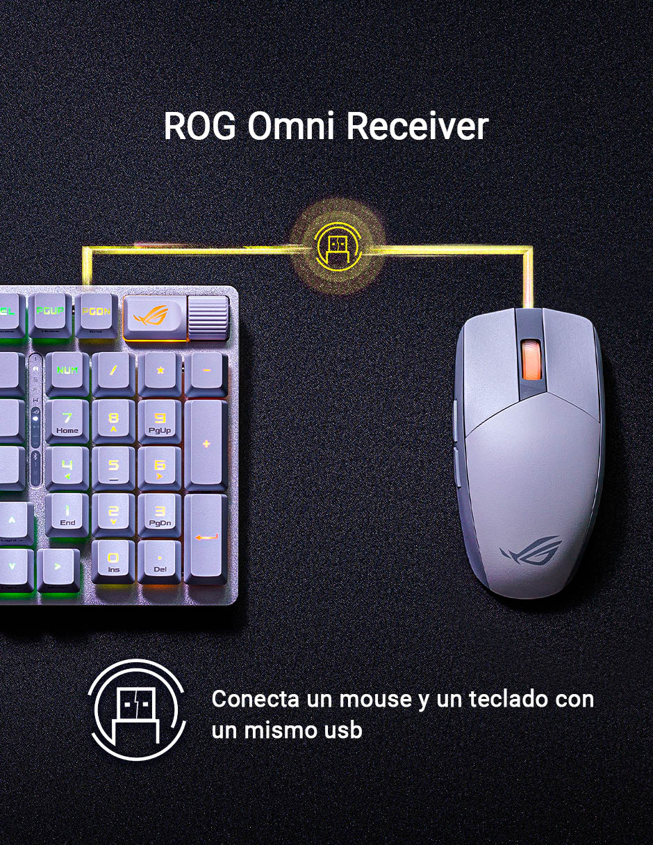 Mouse gamer P520 Rog Strix Impact III 12