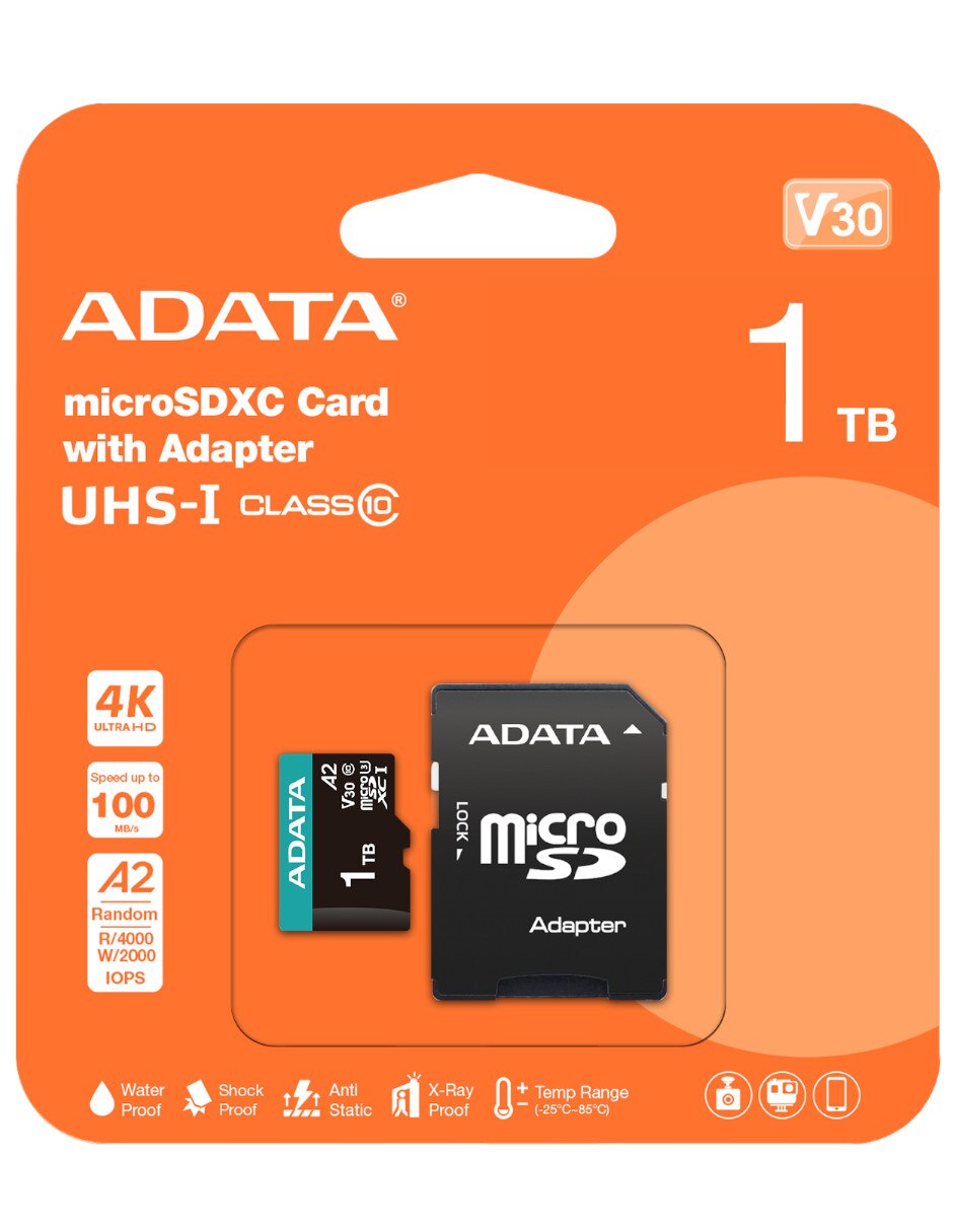 Memoria sd capacidad 1 TB 2