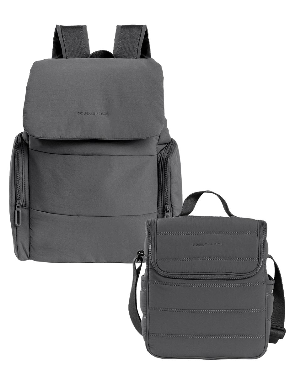 Set mochila con portalaptop unisex Set mochila con portalaptop unisex