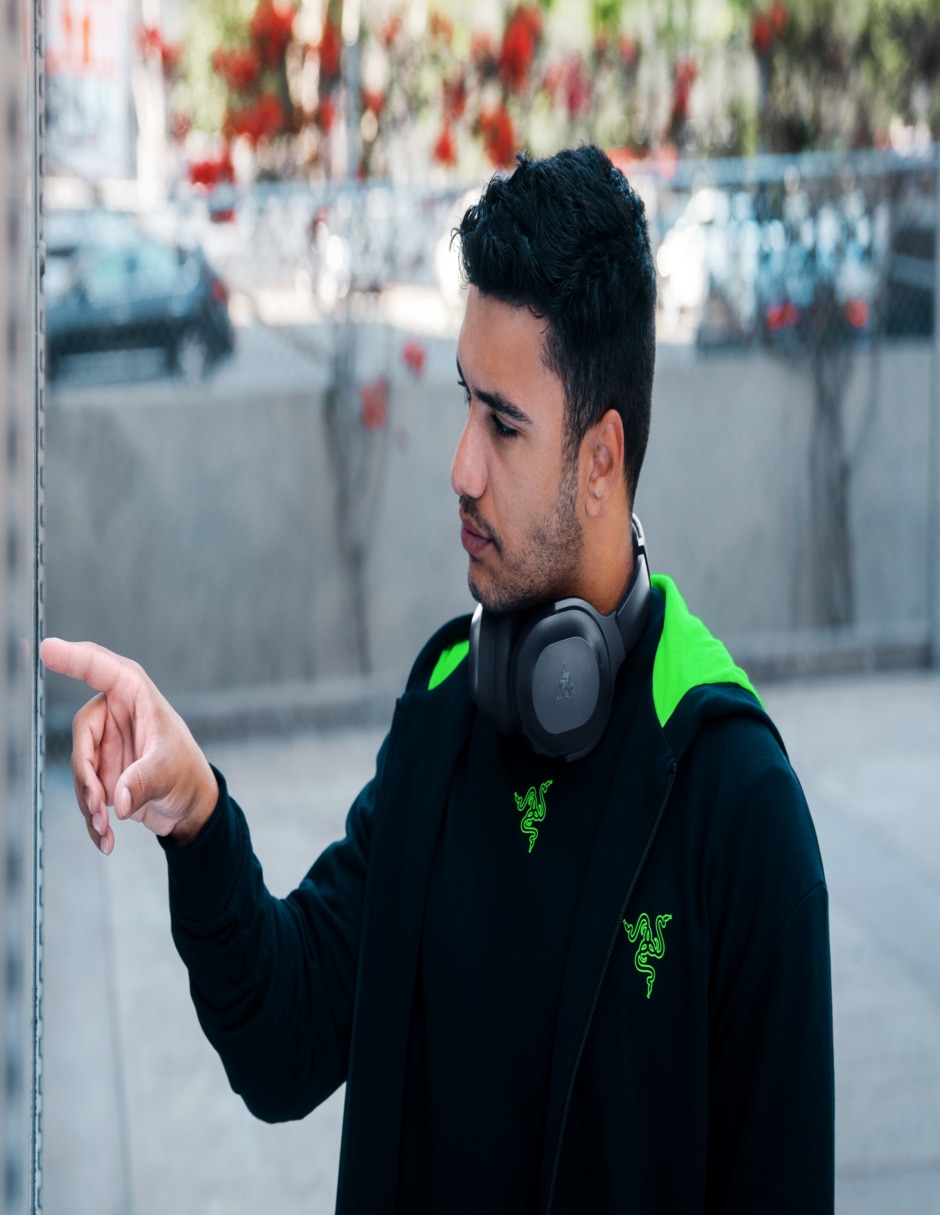 Audífonos gamer razer alámbrica e inalámbrica barracuda pro