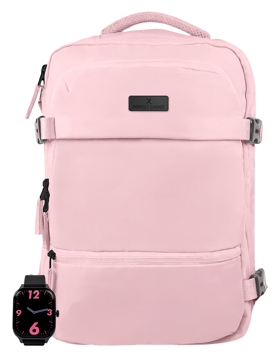 Mochila con portalaptop impermeable para mujer 1