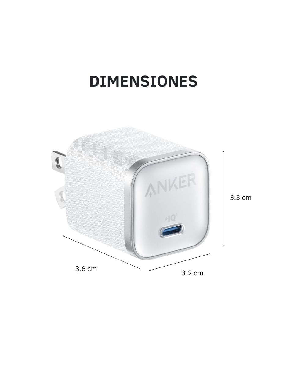 Cargador pared A2692J21 USB tipo C 45 W Cargador pared A2692J21 USB tipo C 45 W