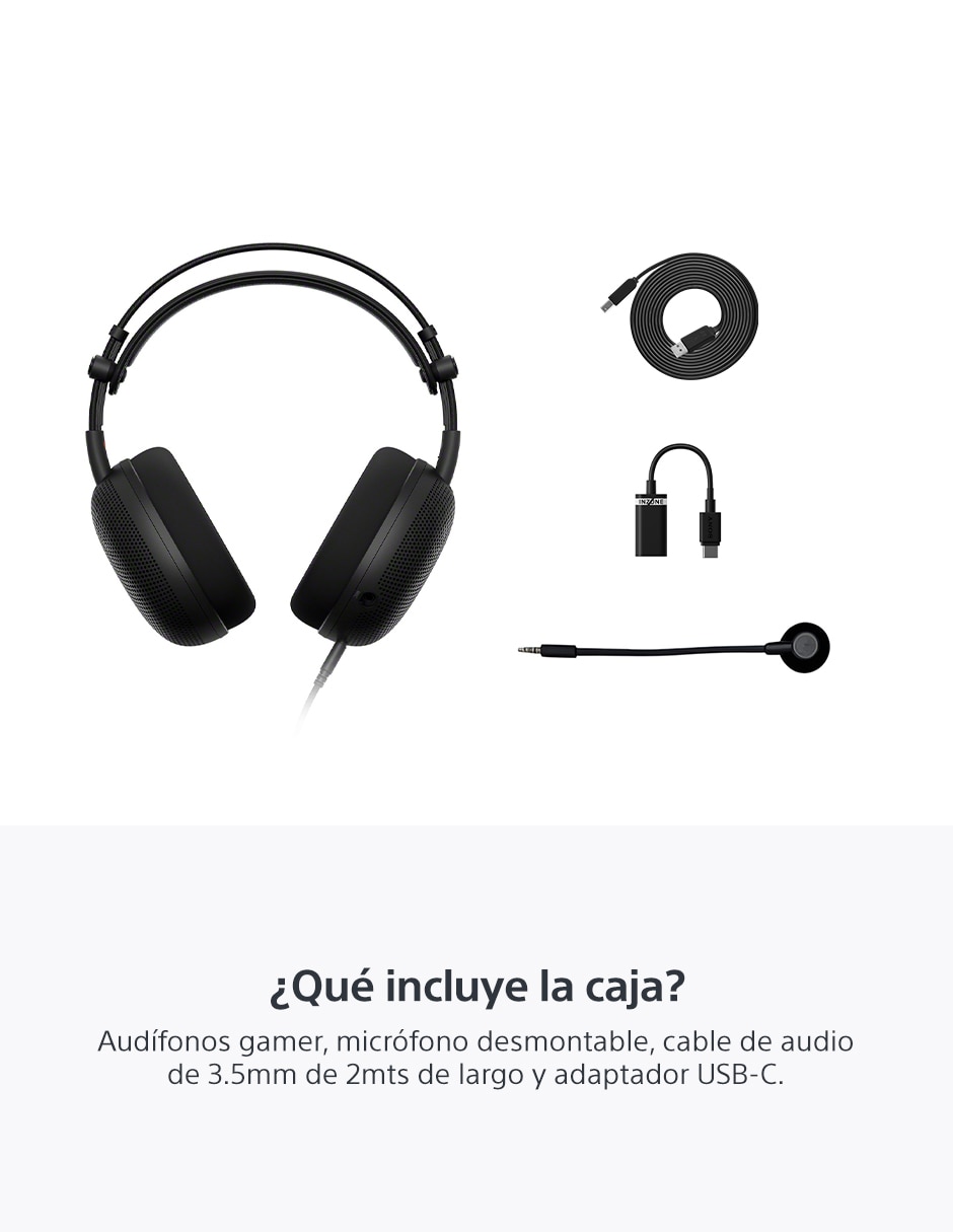 Audífonos gamer alámbrica e inalámbrica mdr-g600 11