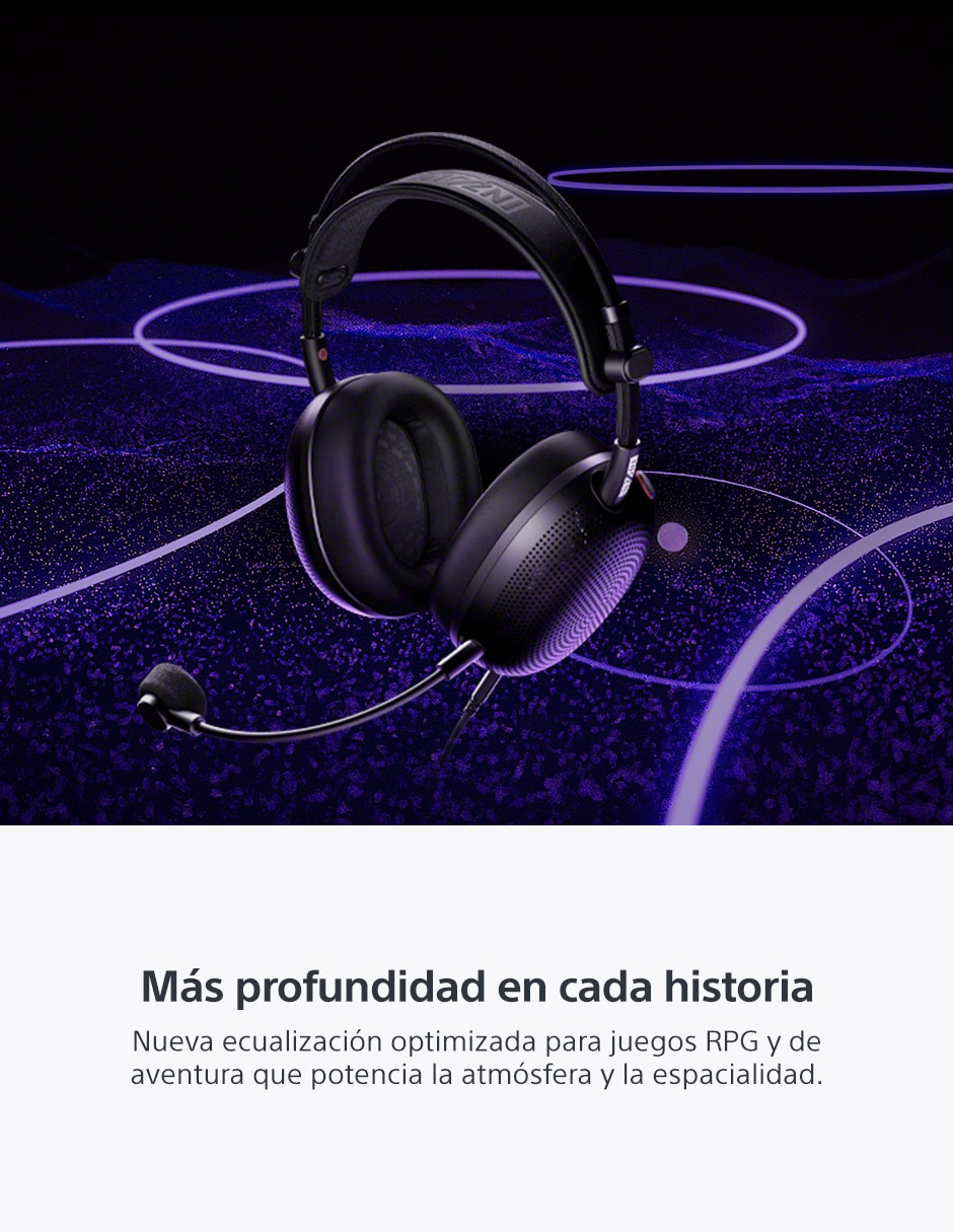 Audífonos gamer alámbrica e inalámbrica mdr-g600 8