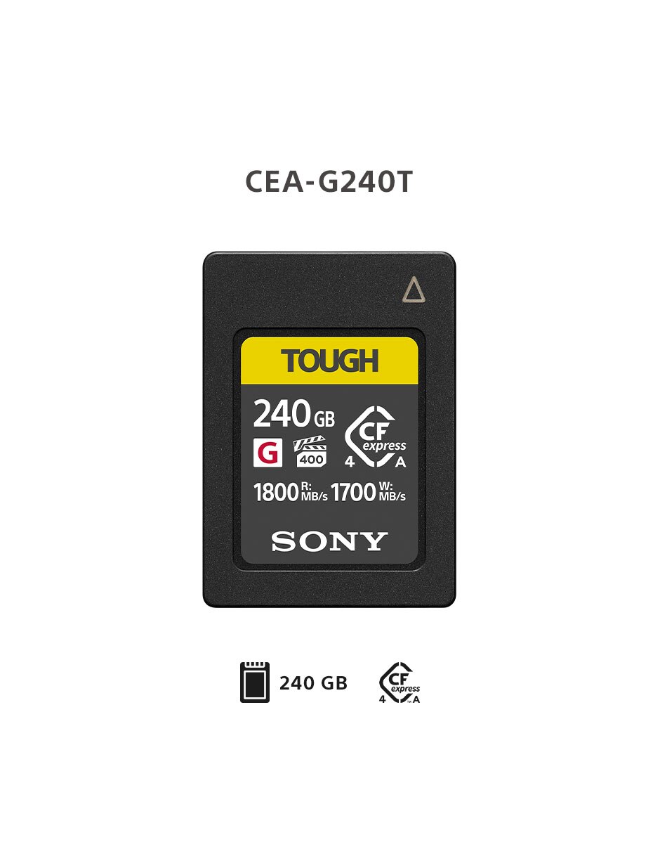 Memoria CFexpress capacidad 240 GB 6