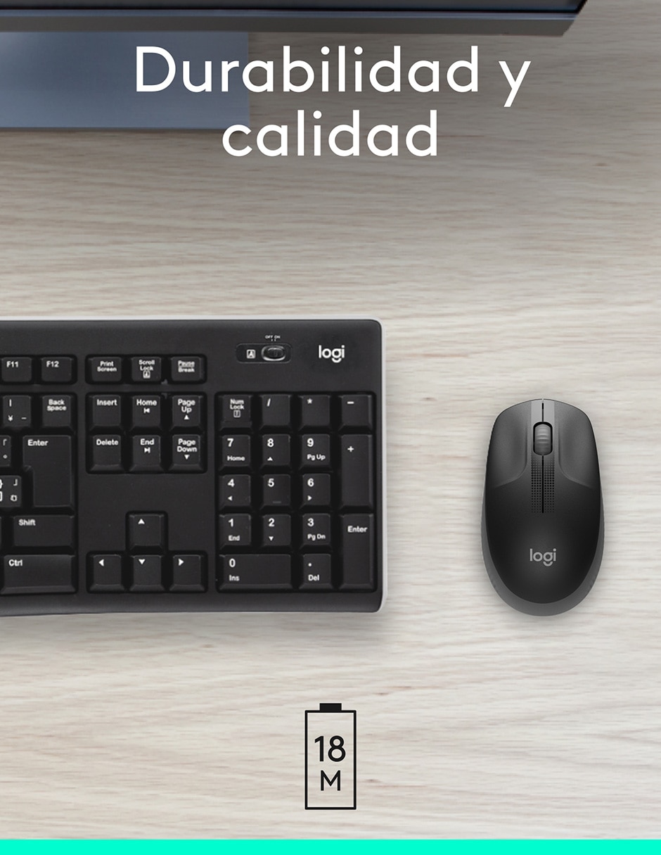 Mouse inalámbrica m190 m190 8
