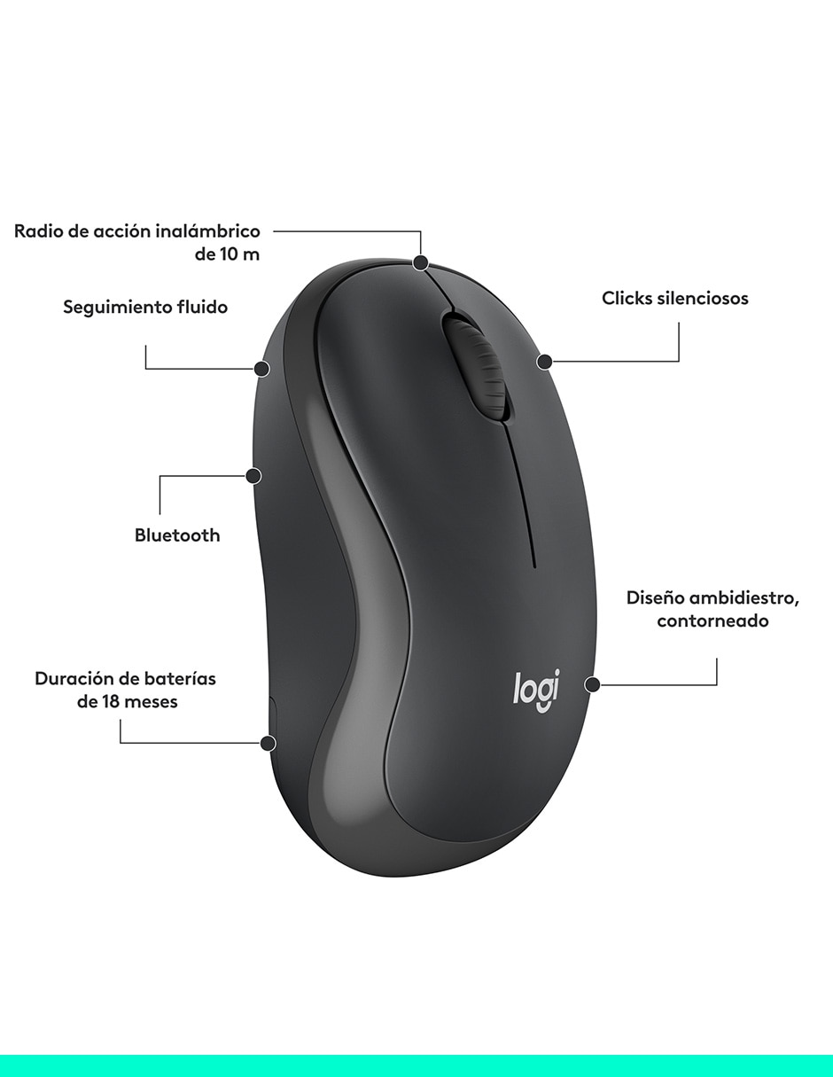 Mouse inalámbrica m240 3