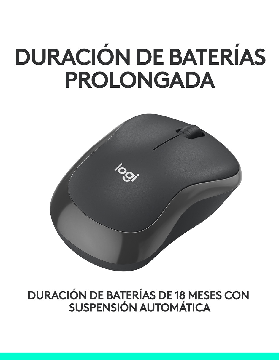 Mouse inalámbrica m240 4