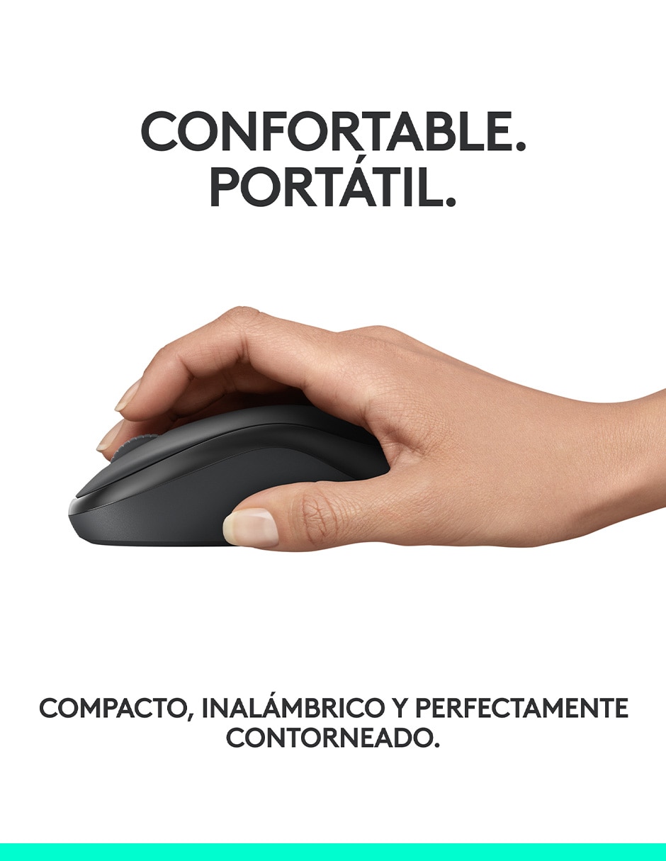 Mouse inalámbrica m240 8